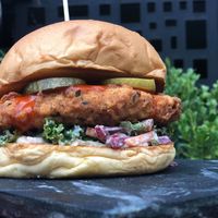 Chicken Burger at MURDEReats in Leichhardt