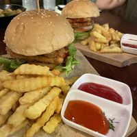Tempeh Burger   at Clasico in Lembongan