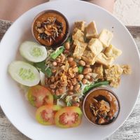 Gado Gado without egg at Clasico in Lembongan