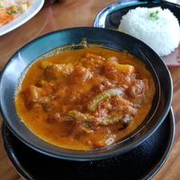 Khmer Curry with Rice   at Bar Ang in Battambang