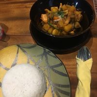 Vegan Amok (not as saucy as I’d hoped) at Bar Ang in Battambang