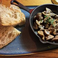 Al Funghi starter, delicious  at The Wood Oven in Newcastle Upon Tyne