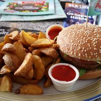 Falafel Burger at Miss PeppeR in Dasing