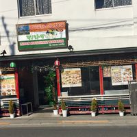 Restaurant front  at Mahatma in Tokyo