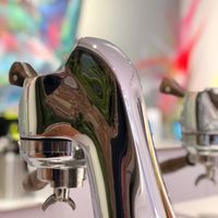 Coffee machine, first Modbar in the Netherlands - Hummingbird specialty coffees and teas, vegan sweets. at Hummingbird in Amsterdam