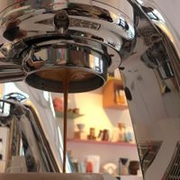 Coffee machine, first Modbar in the Netherlands - Hummingbird specialty coffees and teas, vegan sweets. at Hummingbird in Amsterdam