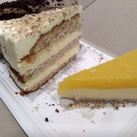 all kinds of cakes! at Omas Backstube in Vienna