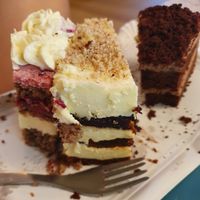 all kinds of cakes! at Omas Backstube in Vienna