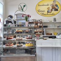 The cafe at Omas Backstube in Vienna