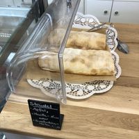 Apple strudel   at Omas Backstube in Vienna