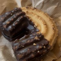 Linzer Kipferl veganmania  at Omas Backstube in Vienna