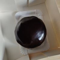Vegan sacher at Omas Backstube in Vienna