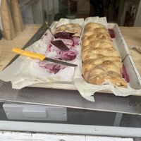 Strudel at Omas Backstube in Vienna