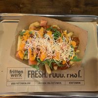 Vegan loaded fries at Frittenwerk - Ehrenstraße in Cologne
