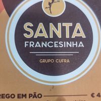 Logotipo at Santa Francesinha in Porto