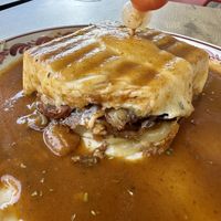 Vegan Francesinha   at Santa Francesinha in Porto