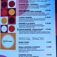 Beyond burger at Santa Francesinha in Porto