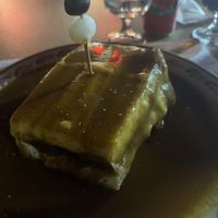 The vegan Francesinha  at Santa Francesinha in Porto