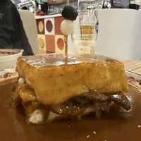 Vegan “Francesinha”  at Santa Francesinha in Porto