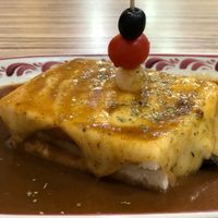 Vegan Francesinha at Santa Francesinha in Porto