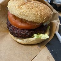 Vincent Vegan Burger   at The Potato Bar  in Bruges