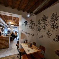 Interior at The Potato Bar  in Bruges