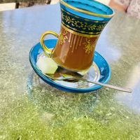 Arabic tea   at Nafplio Falafel in Nafplion