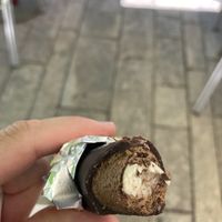 Chocolate + tahini   at Nafplio Falafel in Nafplion