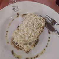 Mushrooms lasagna at Madre Tierra in Toledo