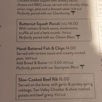 Sorry for the meat options at Pen & Wig in Cardiff