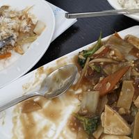 Fried tofu at Asian Peking in Bled