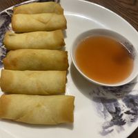Spring rolls  at Asian Peking in Bled