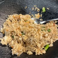 Fried rice (ask for no egg)  at Asian Peking in Bled