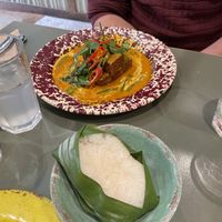 Tempeh curry at Rosa's Thai Cafe - Brixton in South West London