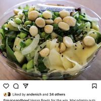 Vegan Poke Bowl at Fla Juice & Bowl in Jacksonville Beach