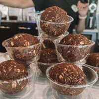 Gluten Free/Vegan Peanut Butter Protein Bites at Fla Juice & Bowl in Jacksonville Beach