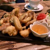 Vegetable Tempura at Patty's Secret Garden in Koh Lanta
