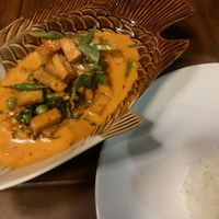 Panang curry at Patty's Secret Garden in Koh Lanta