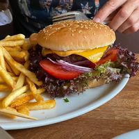 Vegan burger  at Amadeus in Buxtehude