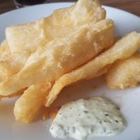 Yuca fries (to-go at hotel) at Black Bean Deli in Winter Park