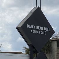Outside at Black Bean Deli in Winter Park