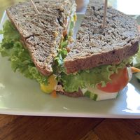   at The Garden Café in Granada