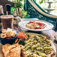 Amazing spot! Perfect for digital nomads or anyone who needs good WiFi to work. Recommend the iced mocha, the avocado toast and fruit plate!  at The Garden Café in Granada