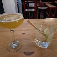 New England pornstar (sweet and a bit sour) and Mokum mule (strong and a bit bitter)  at Brouwerij Troost - De Pijp in Amsterdam