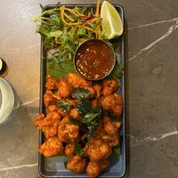 Cauliflower entree  at Chettinad in London