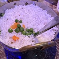 Rice that comes with meal   at Taste of India in Melbourne