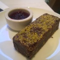 Dark chocolate orange brownie  at Filmore & Union - Eldon Square in Newcastle Upon Tyne