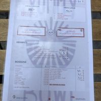 Menu  at Yummy Bowl in Brussels