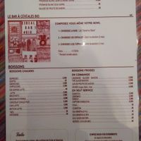 Menu 2/2 at Yummy Bowl in Brussels
