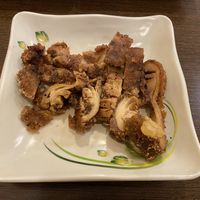 Vegetarian fried meat at Chung Yi Vegetarian - Xitun in Taichung